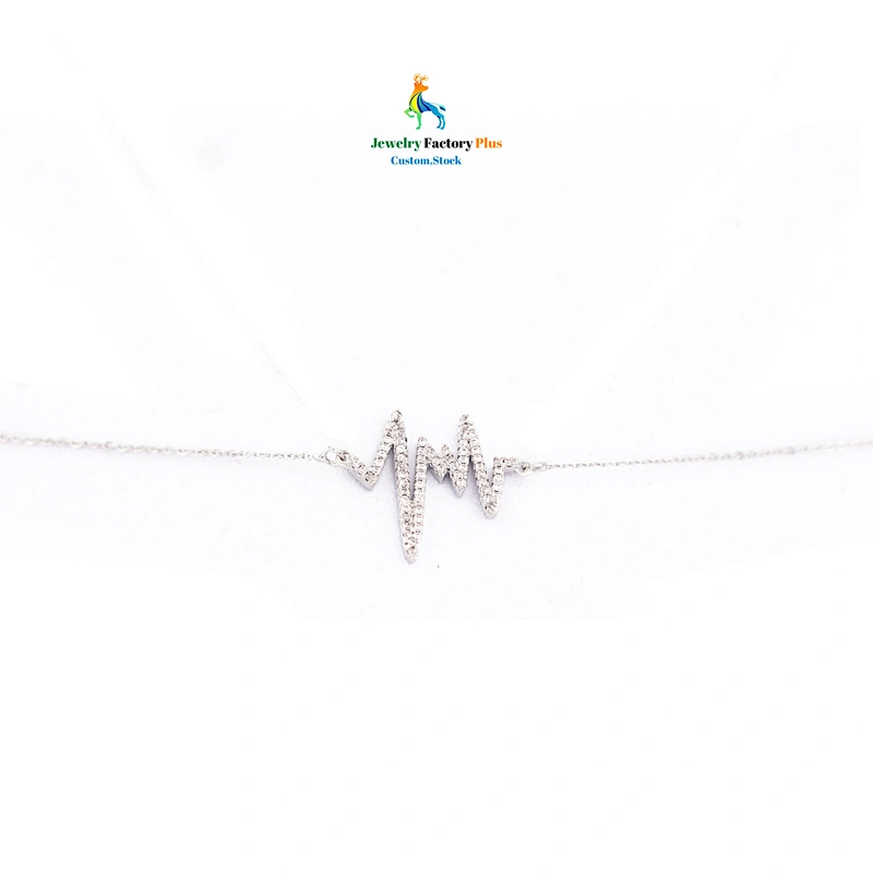 heart beat necklace