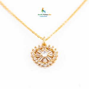 round hollow necklace