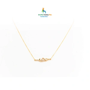 infinity love necklace