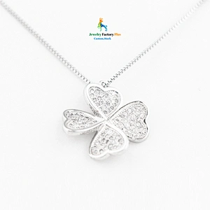 four leaf clover necklace