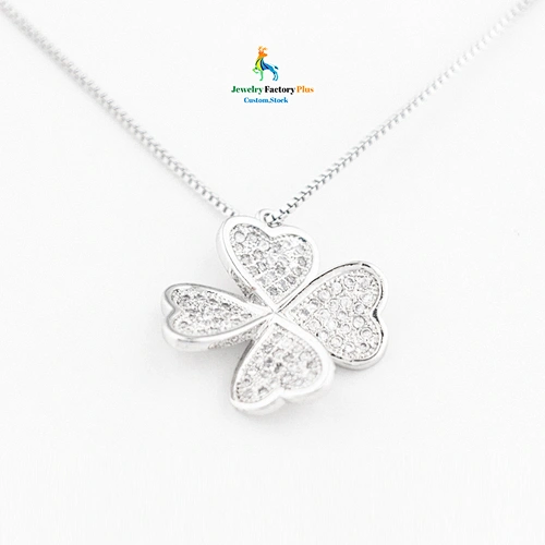 four leaf clover necklace