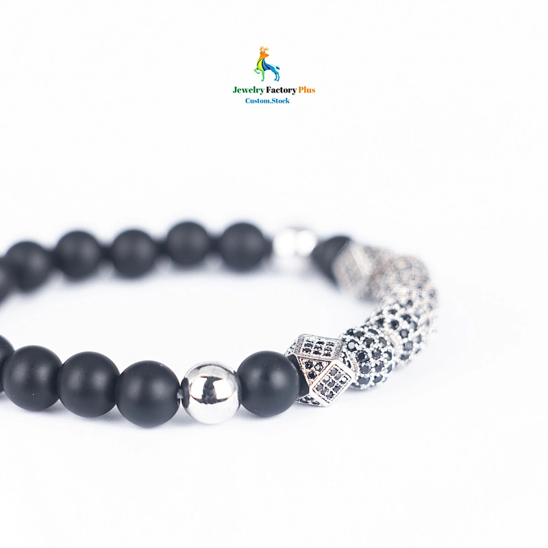 polygon beaded bracelet
