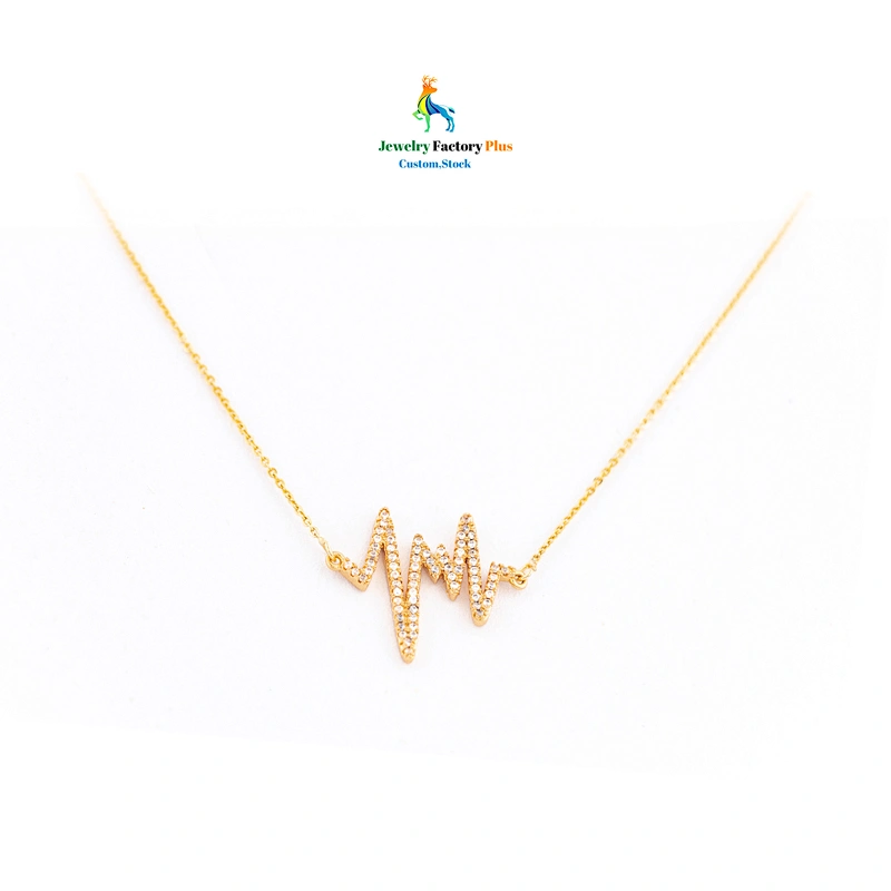 heart beat necklace