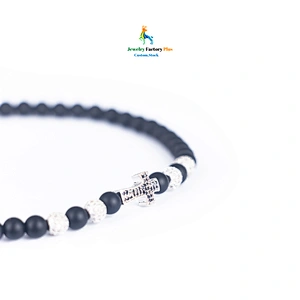 cross bead bracelet