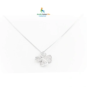 four leaf clover necklace