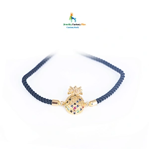 woven cord bracelet