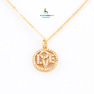 love circle necklace