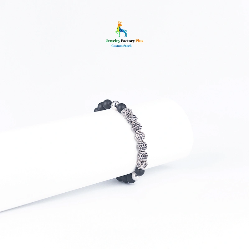 polygon beaded bracelet