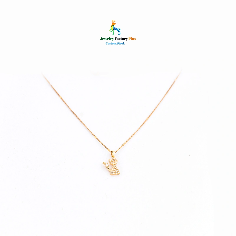 charm cat necklace