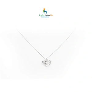 four leaf clover necklace