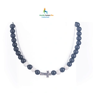 cross bead bracelet