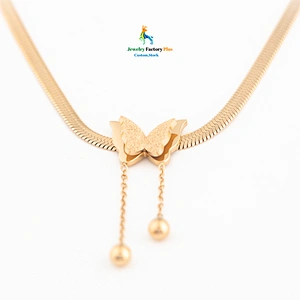 beautiful butterfly necklace