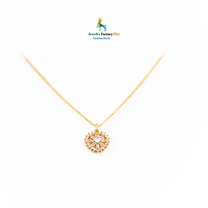 round hollow necklace
