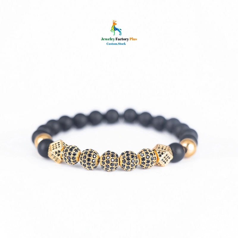 polygon beaded bracelet