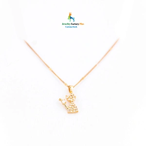 charm cat necklace