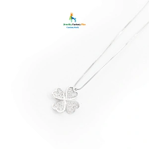 four leaf clover necklace