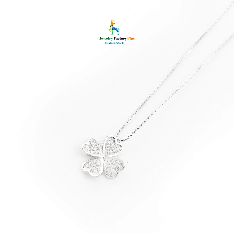 four leaf clover necklace