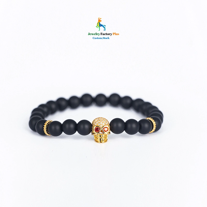 skull charm bracelet