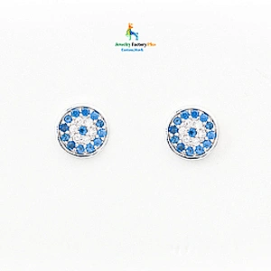 round stud earrings