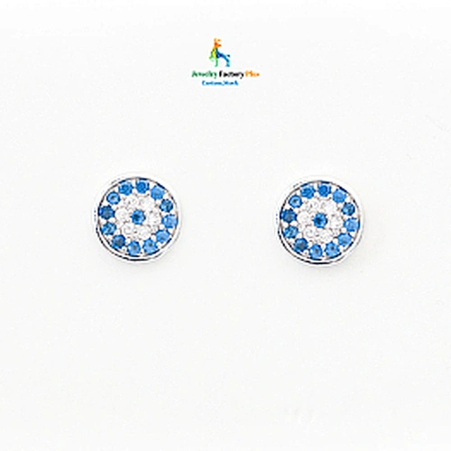 round stud earrings