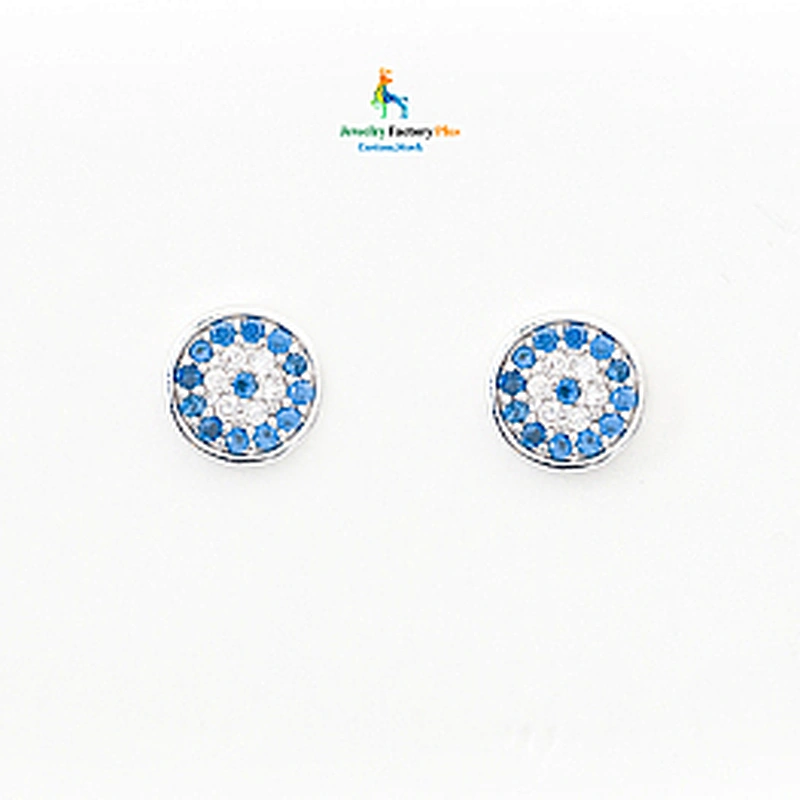round stud earrings