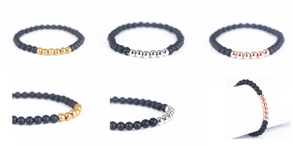 simple beaded bracelet