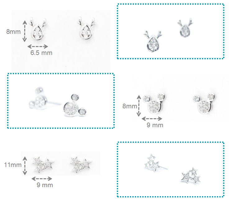 cute stud earrings