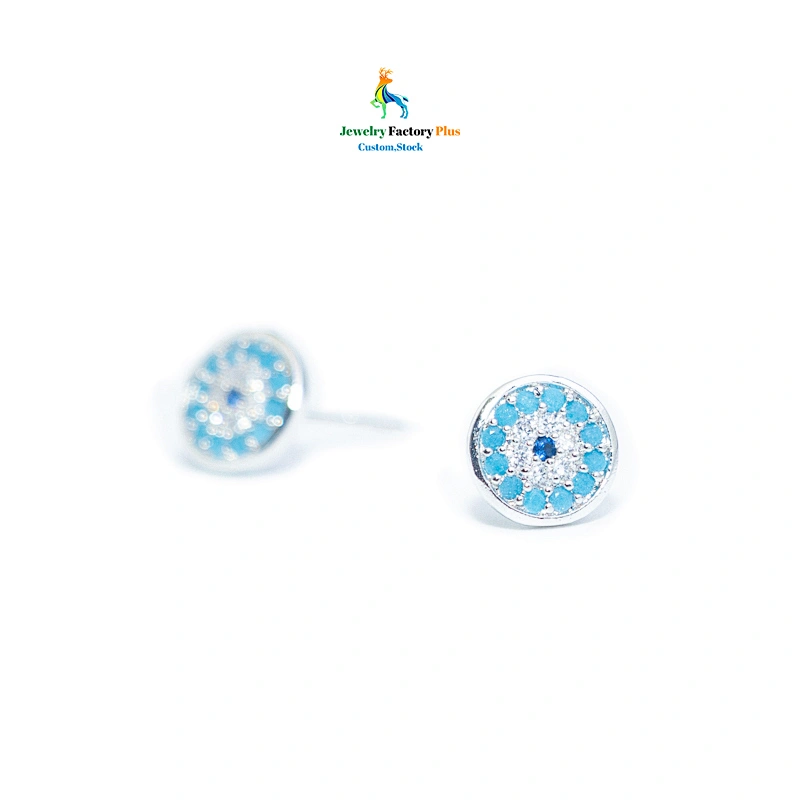 round stud earrings