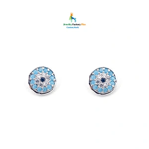 round stud earrings