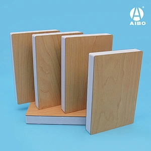 AIBO Newest  Laminated PVC Board for Furniture and Interior Decoration