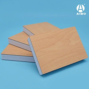 AIBO Newest  Laminated PVC Board for Furniture and Interior Decoration