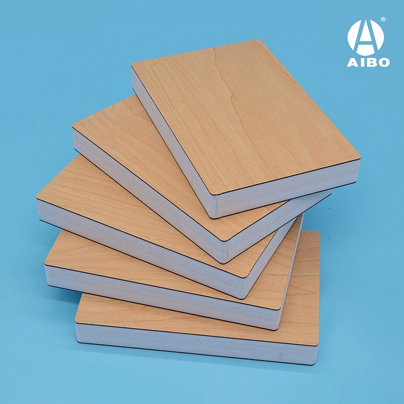 AIBO Newest  Laminated PVC Board for Furniture and Interior Decoration