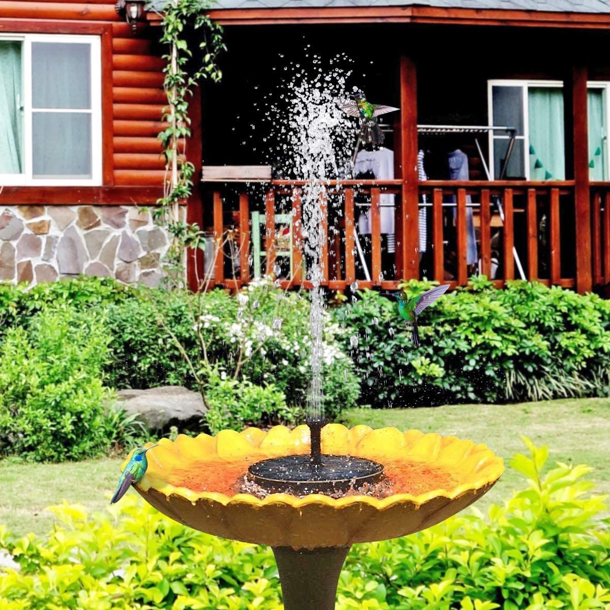 Factory Direct Sales solar fountain lighting color with high quality