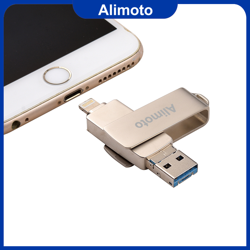Mobile Phone USB Flash Drive USB 2.0 For Andriod And iOS Systems