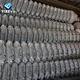 galvanised fence chain link blue