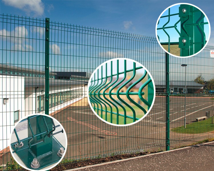 welded folding fence
