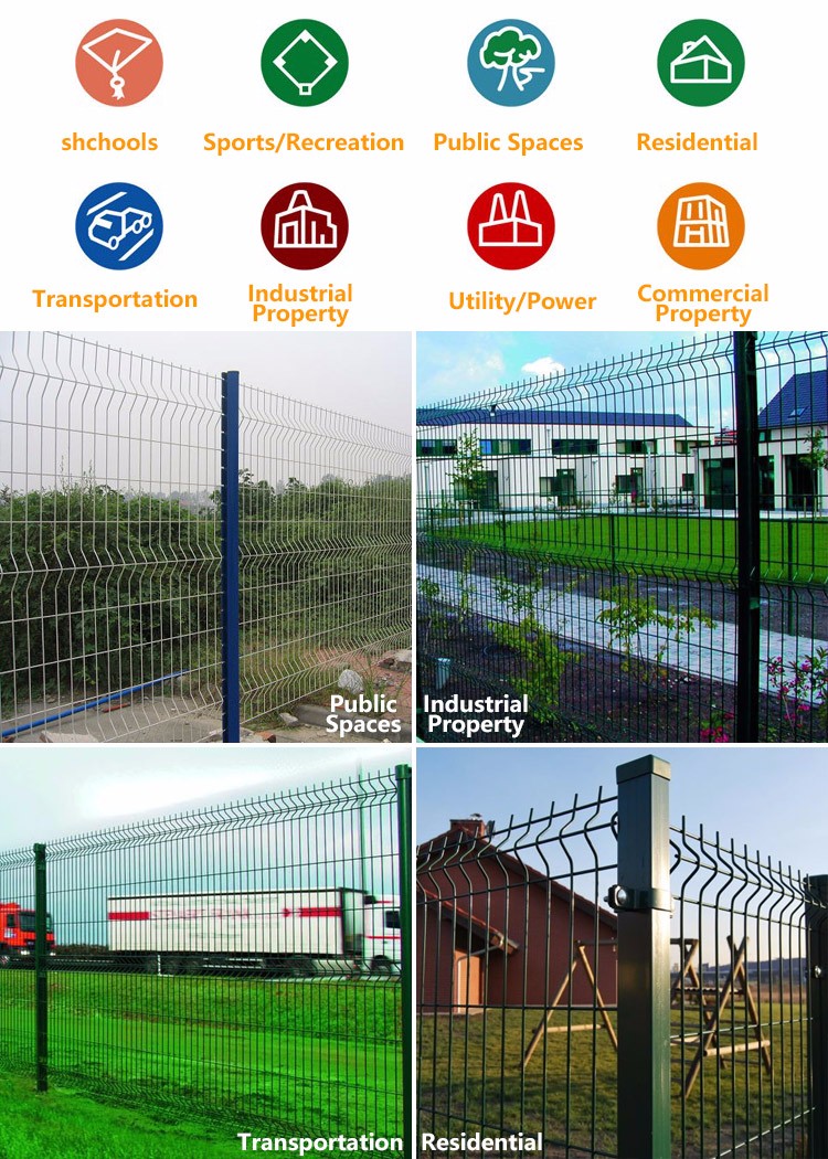 welded folding fence