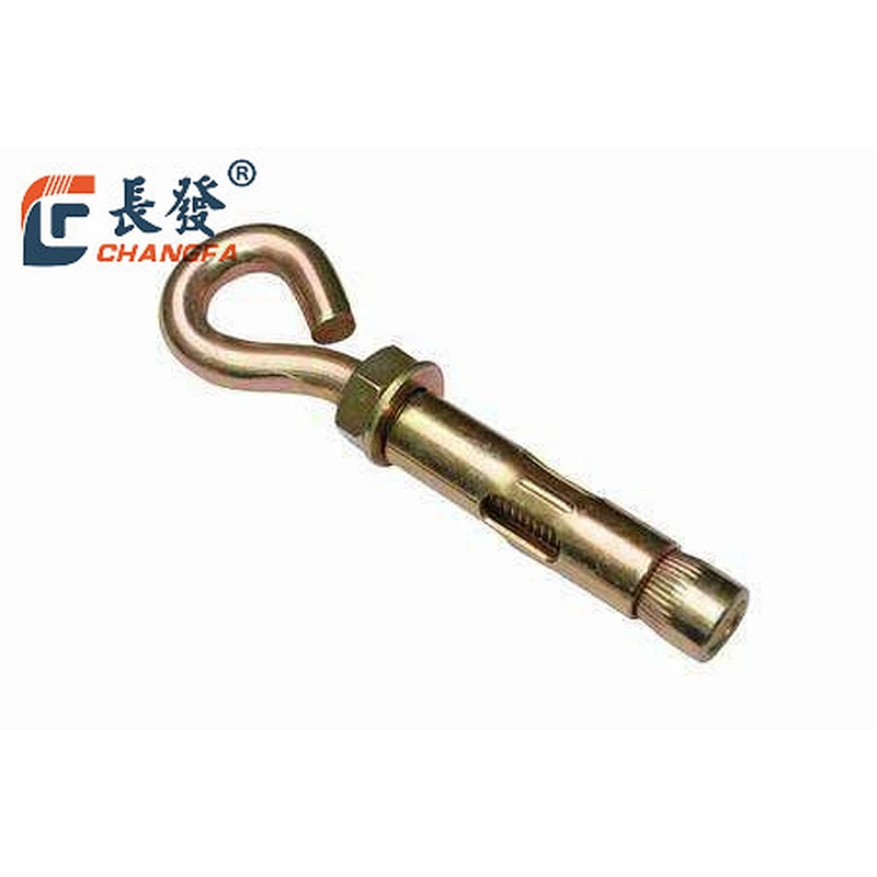 eye bolt hook bolt L type sleeve anchor