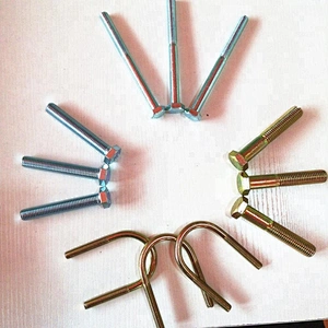 galvanized and plain din933 din931 hex bolts from China