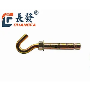 eye bolt hook bolt L type sleeve anchor