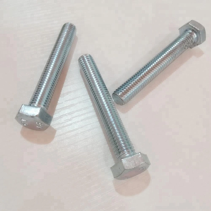 Galvanized Gr.10.9 8.8 4.8 Steel Hexbolt