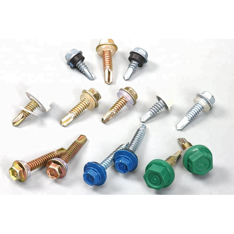 Hexagon Head Self Drilling Screw Plastic Washer
