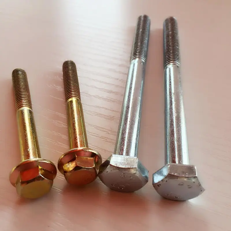 China Factory DIN933 grade 4.8 Hex Bolt