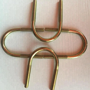 Galvanized high strength U bolt and nuts for cable accessories