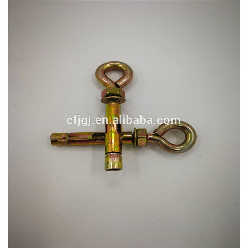 Galvanized Carbon Steel Sleeve Anchor With Eye bolt