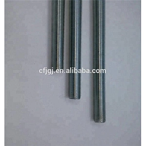 M6-M48High Strength Grade 4.8 Full Thread Stud Threaded Carbon Steel Rod DIN975 Thread Rods
