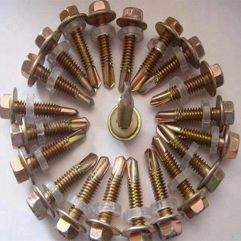 Hexagon Head Self Drilling Screw Plastic Washer