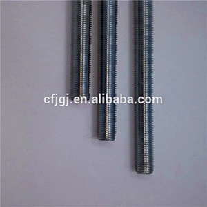 Middle East Market Popular DIN 975 M12 ,M14 ,M16 GI Thread Rod