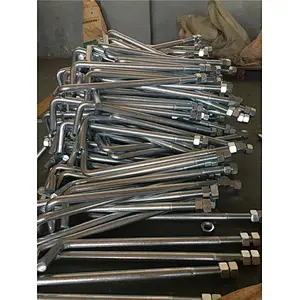 foundation anchor bolts with nuts