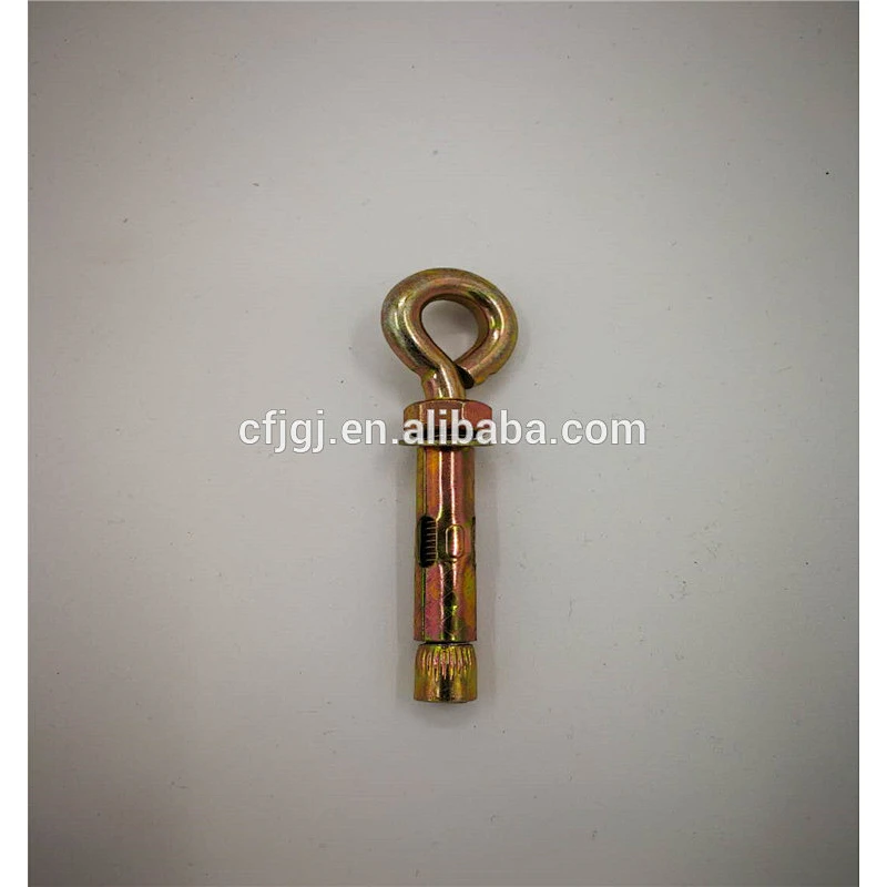 Galvanized Carbon Steel Sleeve Anchor With Eye bolt